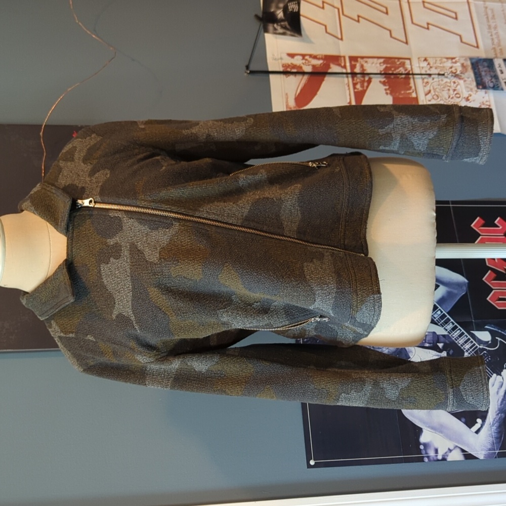 Anthropologie Camo Jacket